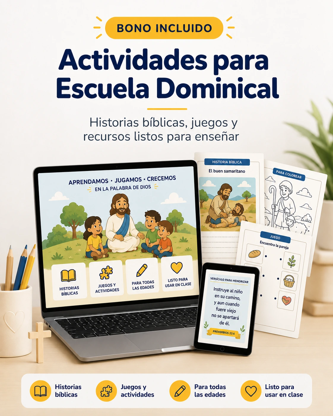 Bono Actividades para Escuela Dominical